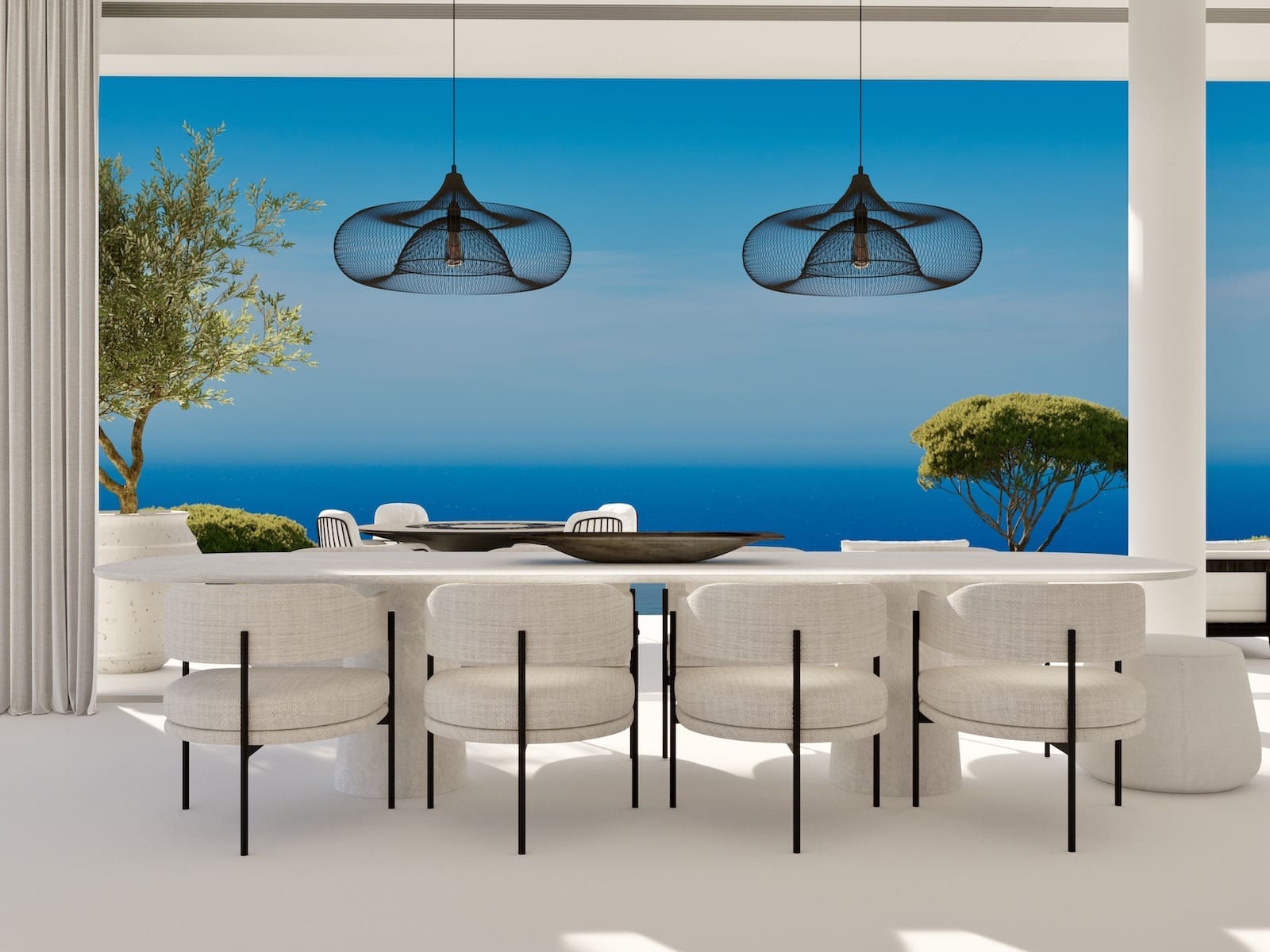 Vista Lago Dining 3 Vista Lago Residences Real de la Quinta Benahavis MDR Luxury Homes